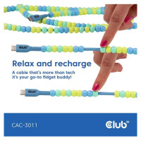 Club3D CABLE USB-C TO USB-C/BLUE CAC-3011 CLUB3D
