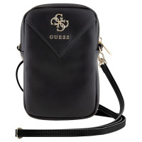 Guess Zip Triangle 4G bag - black