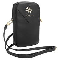 Guess Zip Triangle 4G bag - black