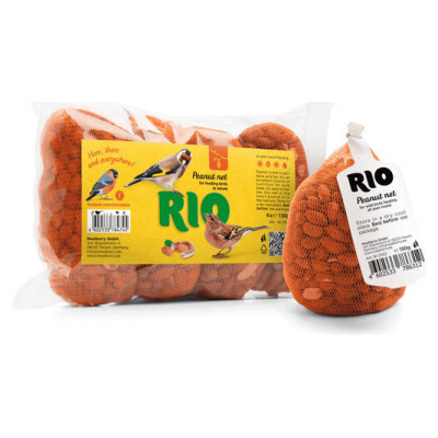 Mealberry RIO Peanut net 4x150 - zemesriekstu tīkls putnu baro&scaron;anai dabā
