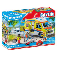 Playmobil CITY LIFE Ātrās palīdzības auto ar gaismiņām 71202