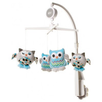 4Baby Karuselis OWLS blue 4BABY OB08