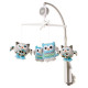 4Baby Karuselis OWLS blue 4BABY OB08