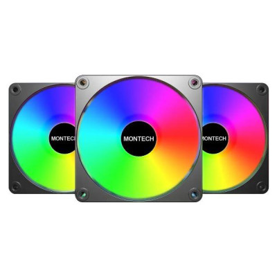 Montech CASE FAN 120MM GF120 V2/ARGB PWM 3I1(B) MONTECH
