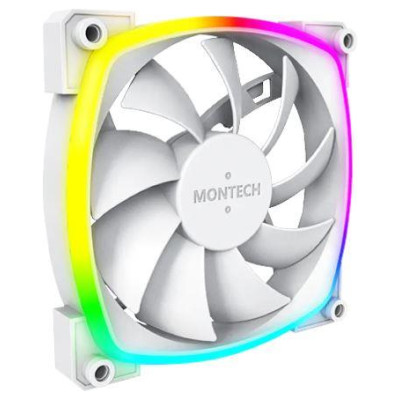 Montech CASE FAN 120MM/AX120 PWM WHITE 3 IN 1 MONTECH