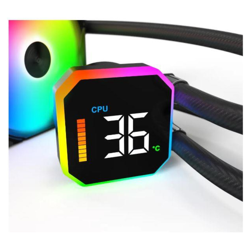 Montech CPU COOLER MULTI SOCKET BLACK/HYPERFLOW DIGITAL 240 MONTECH