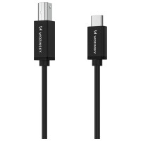 Wozinsky WKDDY2S USB-B - USB-C Cable 2m - Black