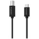 Wozinsky WKDDY2S USB-B - USB-C Cable 2m - Black
