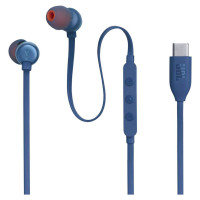 JBL Tune 310C In-Ear USB-C Headphones Blue