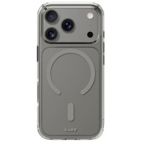 Laut Crystal Fluro MagSafe Case for iPhone 17 Pro Max - Clear Gray