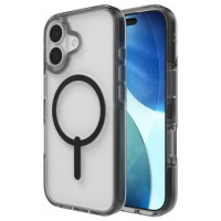 Zagg Santa Cruz Snap MagSafe Case for iPhone 17 - Clear Black
