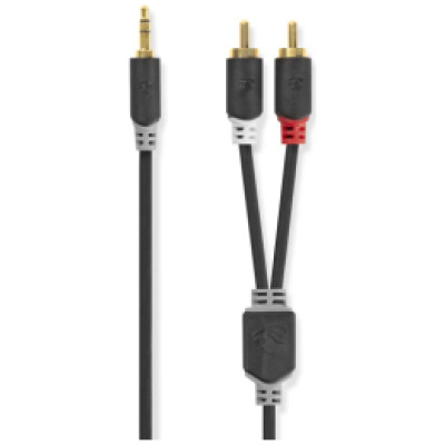 Nedis Kabelis Nedis AUX 3.5mm - 2x RCA 2m