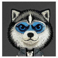 Nimmy Cool&Cute 2.0 Wolf Case for iPhone 17 Pro Max - Black