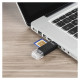 Hama 00181056 USB 2.0 OTG Card Reader Aluminium