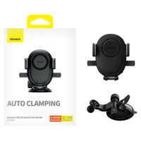 Baseus [RETURNED ITEM] Baseus UltraControl Lite Series car phone holder - black