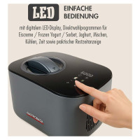 Gastroback 42901 Mini Gelateria 2in1 Compressor-Ice Machine 1L