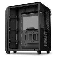 Nzxt Case|NZXT|H6 Flow RGB|MidiTower|Case product features Transparent panel|Not included|ATX|MicroATX|MiniITX|Colour Black|CC-H61FB-R1