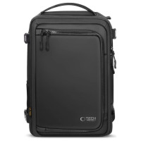 Tech-Protect Defender S50 Backpack for Ryanair & Wizzar, 20L Laptop - Black