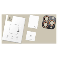 Tech-Protect Camring Fit+ Camera Cover for iPhone 14 Pro / Max / 15 Pro / Max / 16 Pro / Max / 17 Pro / Max - Orange