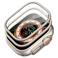 ESR Armorite 2-pack Tempered Glass for Apple Watch Ultra 49mm - Titanium