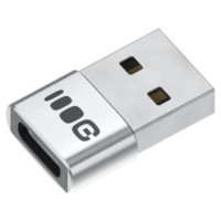 Green Cell Adapteris Green Cell Plug&Play USB-A to USB-C Aluminum