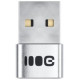 Green Cell Adapteris Green Cell Plug&Play USB-A to USB-C Aluminum
