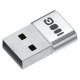 Green Cell Adapteris Green Cell Plug&Play USB-A to USB-C Aluminum