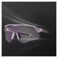 Rockbros Polarized Cycling Glasses with UV Protection and Corrective Insert - Purple