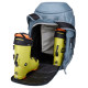 Thule 5158 Roundtrip ski and snowboard boot backpack 60L mid blue