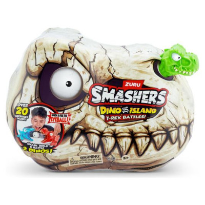 Smashers Dinozauru rotaļu pārsteigumu komplekts T-Rex Battle