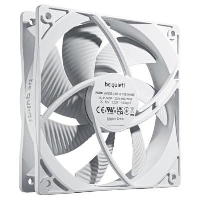 Be Quiet CASE FAN 120MM PURE WINGS 3/PWM WHT 3-PACK BL136 BE QUIET