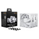 Be Quiet CASE FAN 120MM PURE WINGS 3/PWM WHT 3-PACK BL136 BE QUIET