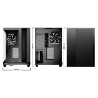 Be Quiet Case|BE QUIET|ATX/micro ATX/Mini-ITX|Black|Midi Tower|PC|BGW83