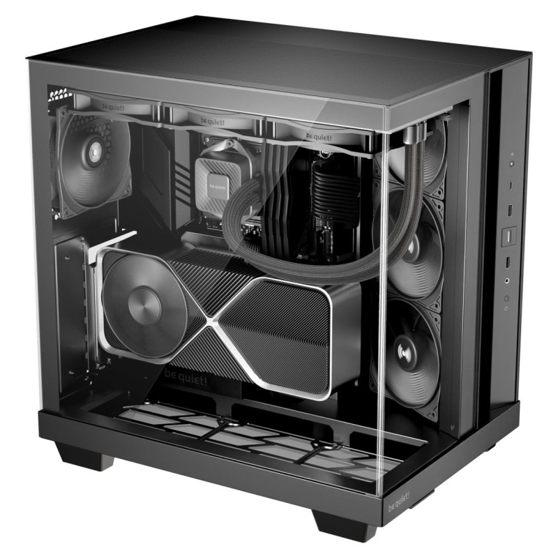 Be Quiet Case|BE QUIET|ATX/micro ATX/Mini-ITX|Black|Midi Tower|PC|BGW83