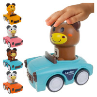 Kruzzel Sensora mašīnas ANIMAL CARS 26728