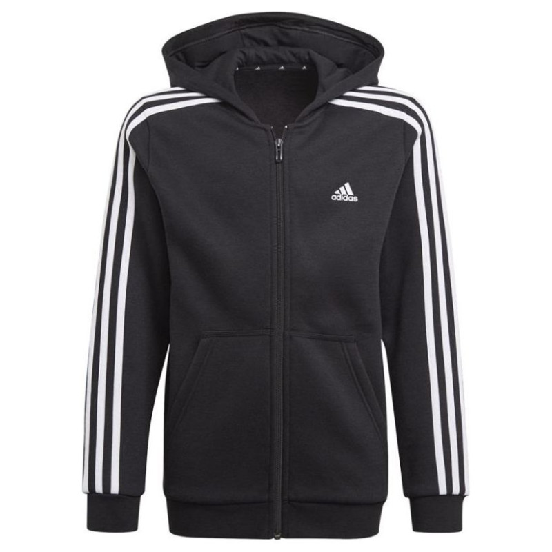 Adidas Essentials 3S Full-zip Hoodie Jr GQ8900 (128 cm)
