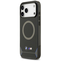 BMW M IML Metal Buttons & Logo MagSafe Case for iPhone 17 Pro Max - Blue