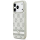 Dkny Checkered with Printed Stripes iPhone 17 Pro Case - Beige