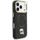 Karl Lagerfeld Big Strap Karl Metal Logo MagSafe Case for iPhone 17 Pro - Black