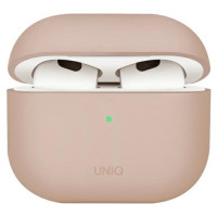 Uniq Lino Silicone AirPods 4 Case - Pink
