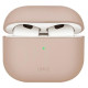 Uniq Lino Silicone AirPods 4 Case - Pink