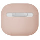 Uniq Lino Silicone AirPods 4 Case - Pink