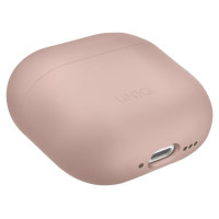 Uniq Lino Silicone AirPods 4 Case - Pink