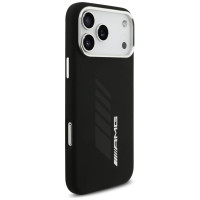 Mercedes AMG Silicone Oversize Rhombs MagSafe Case for iPhone 17 Pro Max - Black