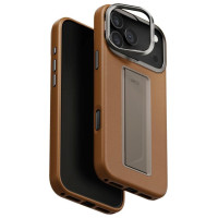 Uniq Heldro Pro Magclick Charging Case for iPhone 17 Pro Max - Brown