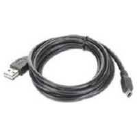 Gembird CABLE USB2 AM-MINI 1.8M BLACK/CCP-USB2-AM5P-6 GEMBIRD