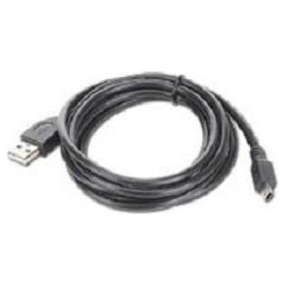 Gembird CABLE USB2 AM-MINI 1.8M BLACK/CCP-USB2-AM5P-6 GEMBIRD