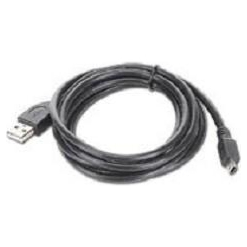 Gembird CABLE USB2 AM-MINI 1.8M BLACK/CCP-USB2-AM5P-6 GEMBIRD