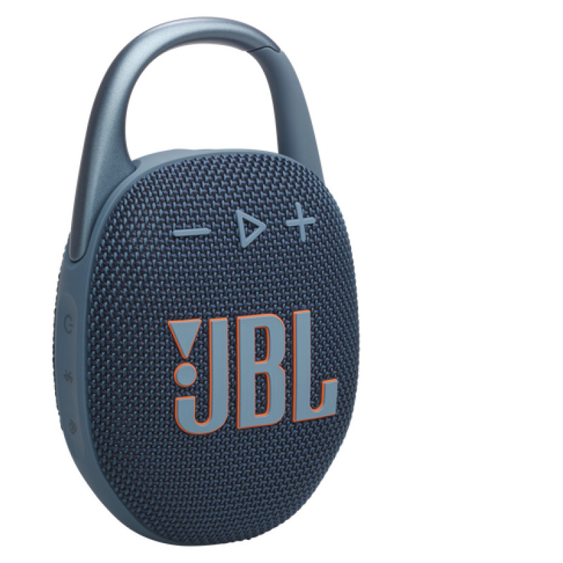 JBL ūdensizturīga portatīvā skanda ar karabīni, zils - JBLCLIP5BLU