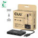 Club3D I/O ADAPTER DP TO DP QUAD/CSV-7400 CLUB3D